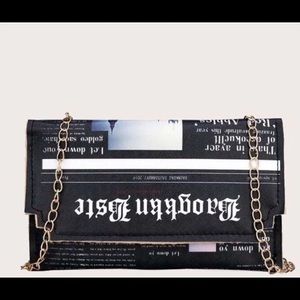 Newspaper Crossbody Bag